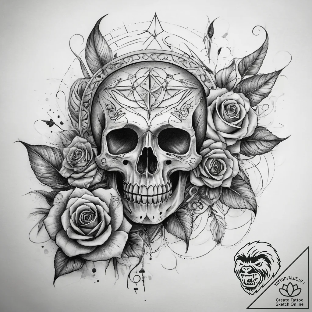 Tattoo sketch cosmic dimension, tattoo flash... - tattoo sketch (№1758055189_0, 16.09.2025 20:39) — tattoovalue.net