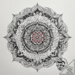 Tattoo sketch cosmic creation, ink illustrati… – tattoo sketch (№1758056162_0, 16.09.2025 20:56) — tattoovalue.net