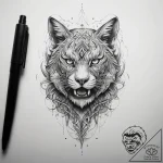 Tattoo sketch sharp, tattoo line art, black a… – tattoo sketch (№1758056935_0, 16.09.2025 21:08) — tattoovalue.net