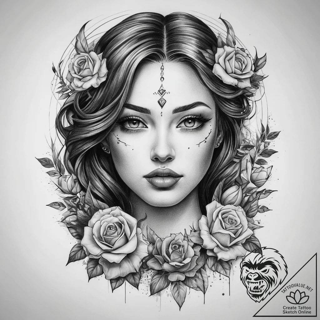 Tattoo sketch compassion, tattoo sketch desig... - tattoo sketch (№1758060473_0, 16.09.2025 22:07) — tattoovalue.net