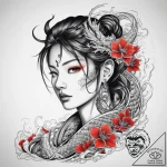 Tattoo sketch soldier with a knot, tattoo dra… – tattoo sketch (№1758062042_0, 16.09.2025 22:34) — tattoovalue.net