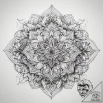 Tattoo sketch lilac flower, ink illustration… – tattoo sketch (№1758063228_0, 16.09.2025 22:53) — tattoovalue.net