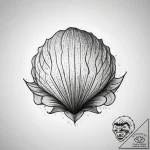 Tattoo sketch shell, ink illustration for tat… – tattoo sketch (№1758065819_0, 16.09.2025 23:36) — tattoovalue.net
