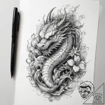 Tattoo sketch knife blade, tattoo line art, i… – tattoo sketch (№1758073313_0, 17.09.2025 01:41) — tattoovalue.net