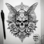 Tattoo sketch hornet, tattoo sketch design, c… – tattoo sketch (№1758079246_0, 17.09.2025 03:20) — tattoovalue.net