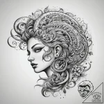 Tattoo sketch spiral, artistic tattoo sketch,… – tattoo sketch (№1758089852_0, 17.09.2025 06:17) — tattoovalue.net