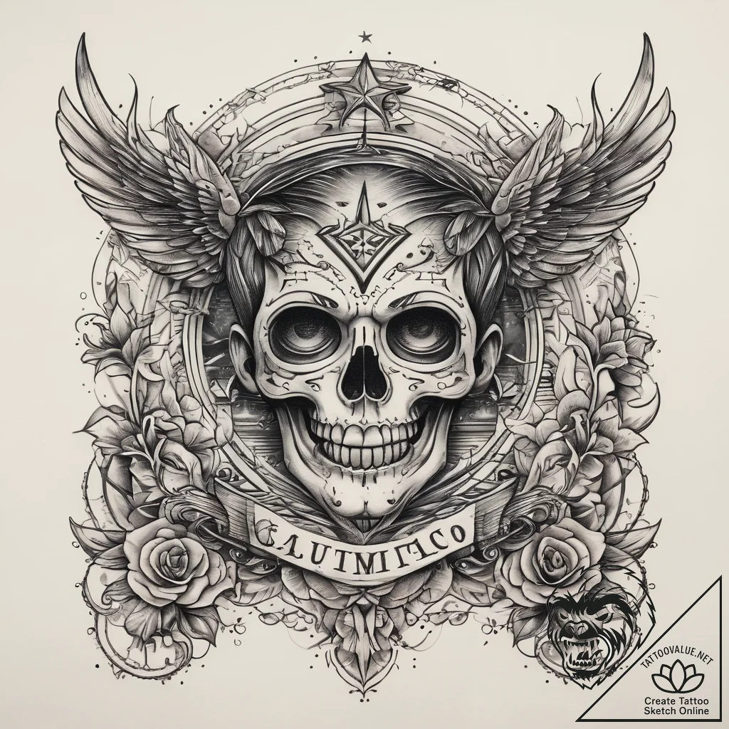 Tattoo sketch path, tattoo flash sheet design... - tattoo sketch (№1758091229_0, 17.09.2025 06:40) — tattoovalue.net