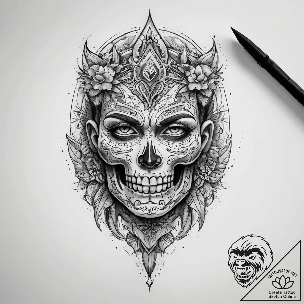 Tattoo sketch knife tattoo - tattoo sketch (№1758091428_0, 17.09.2025 06:43) — tattoovalue.net