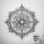 Tattoo sketch cosmic essence – tattoo sketch (№1758098135_0, 17.09.2025 08:35) — tattoovalue.net
