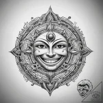 Tattoo sketch hieroglyphic symbol for “joy” w… – tattoo sketch (№1758099142_0, 17.09.2025 08:52) — tattoovalue.net