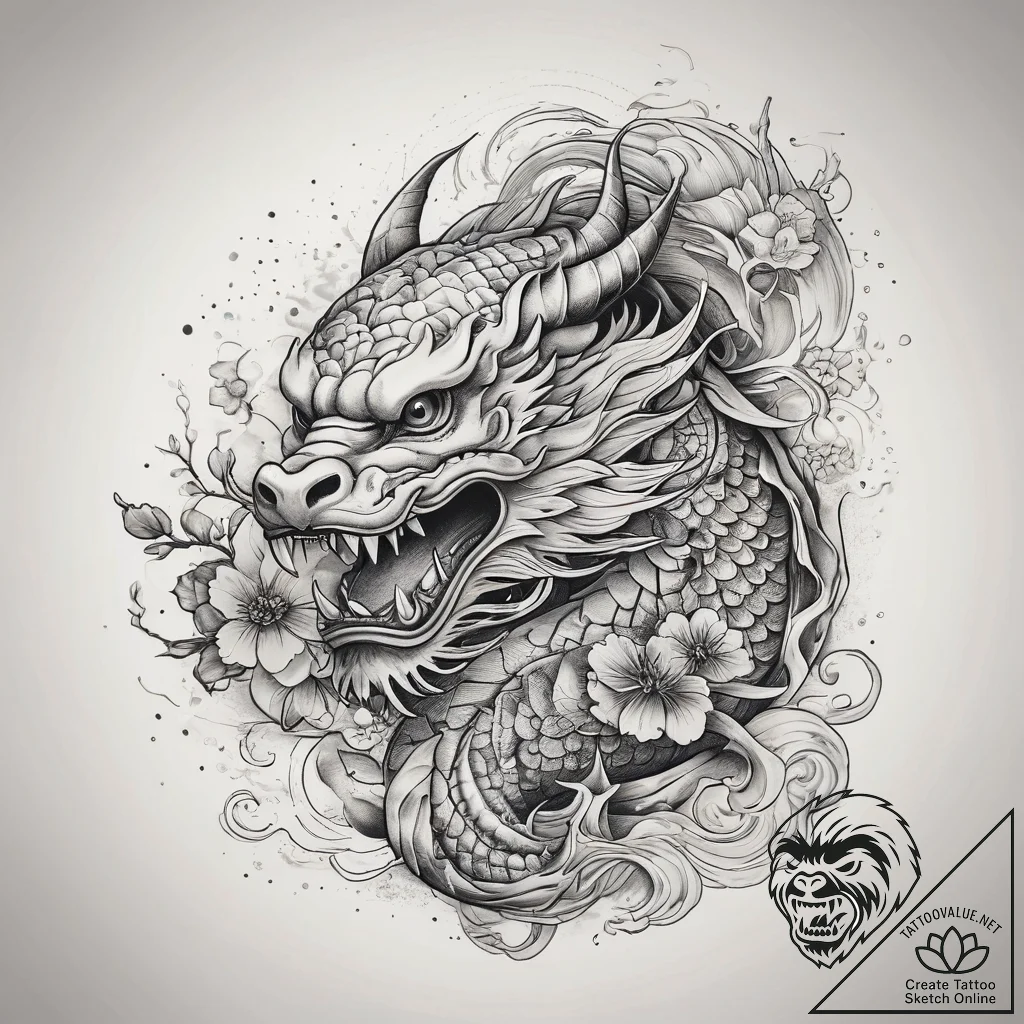 Tattoo sketch brain, ink illustration for tat... - tattoo sketch (№1758100517_0, 17.09.2025 09:15) — tattoovalue.net