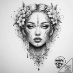 Tattoo sketch breath – tattoo sketch (№1758105680_0, 17.09.2025 10:41) — tattoovalue.net