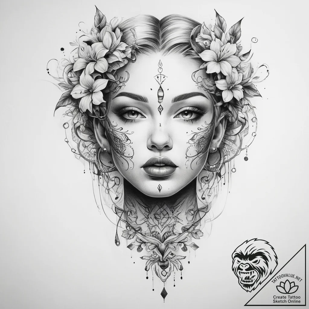 Tattoo sketch breath - tattoo sketch (№1758105680_0, 17.09.2025 10:41) — tattoovalue.net