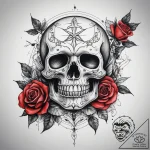 Tattoo sketch dark, tattoo line art, clean li… – tattoo sketch (№1758106067_0, 17.09.2025 10:47) — tattoovalue.net
