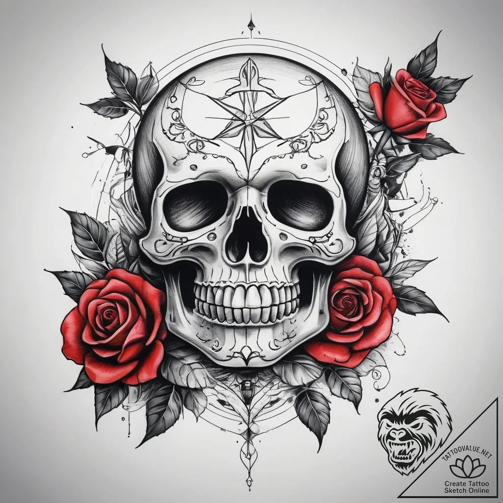 Tattoo sketch dark, tattoo line art, clean li... - tattoo sketch (№1758106067_0, 17.09.2025 10:47) — tattoovalue.net
