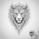 Tattoo sketch abstract линии – tattoo sketch (№1758107809_0, 17.09.2025 11:16) — tattoovalue.net
