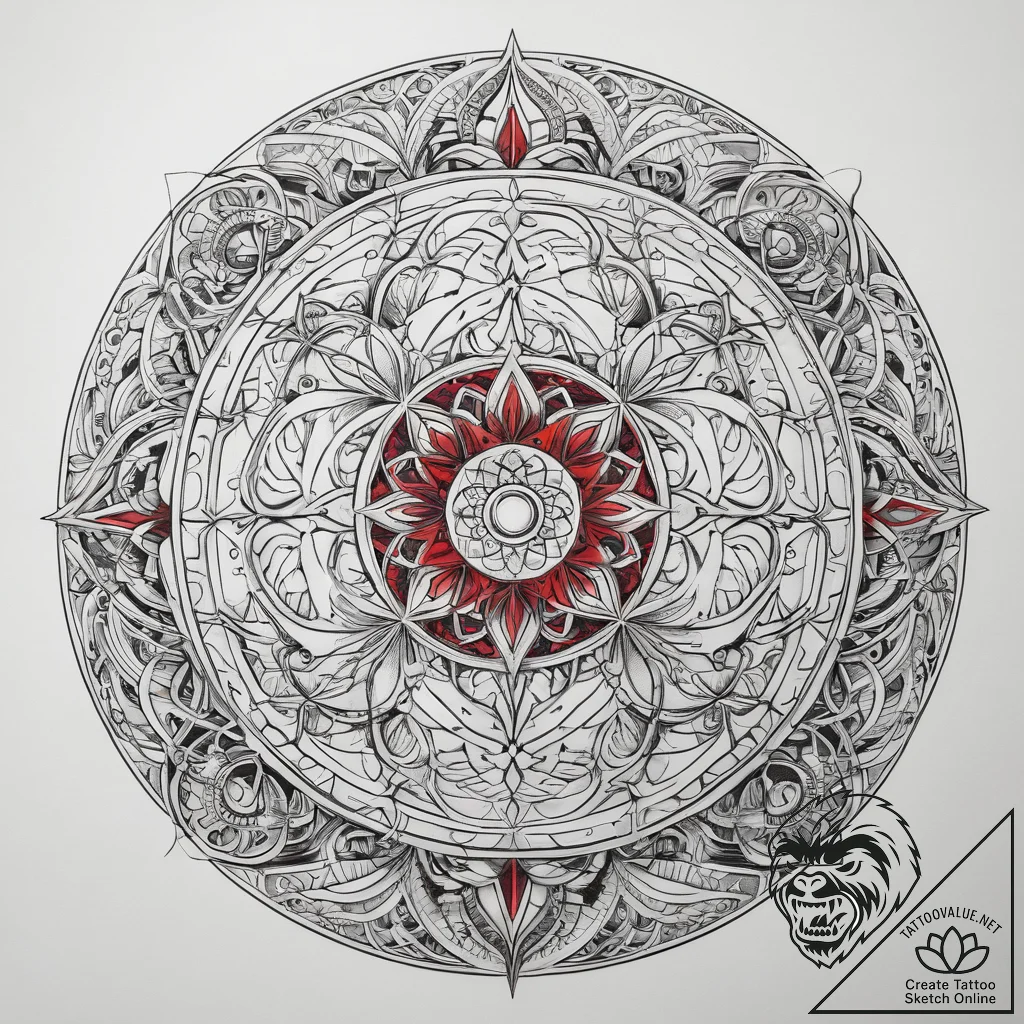 Tattoo sketch cosmic sphere, tattoo drawing o... - tattoo sketch (№1758108989_0, 17.09.2025 11:36) — tattoovalue.net