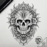 Tattoo sketch chain, tattoo flash sheet desig… – tattoo sketch (№1758109581_0, 17.09.2025 11:46) — tattoovalue.net