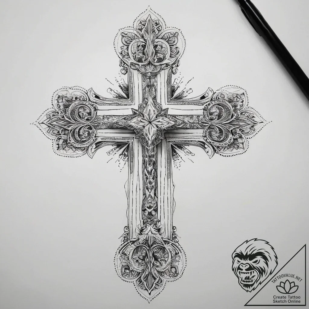 Tattoo sketch genuine, tattoo drawing outline... - tattoo sketch (№1758110568_0, 17.09.2025 12:02) — tattoovalue.net