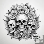 Tattoo sketch inside out joy and sadness, tat… – tattoo sketch (№1758112309_0, 17.09.2025 12:31) — tattoovalue.net