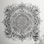 Tattoo sketch hell, tattoo line art, on a cle… – tattoo sketch (№1758112504_0, 17.09.2025 12:35) — tattoovalue.net