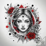 Tattoo sketch cosmic domain, tattoo sketch de… – tattoo sketch (№1758115621_0, 17.09.2025 13:27) — tattoovalue.net