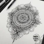 Tattoo sketch sacred soul, artistic tattoo sk… – tattoo sketch (№1758116008_0, 17.09.2025 13:33) — tattoovalue.net