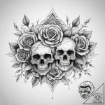 Tattoo sketch hands with a thread, ink illust… – tattoo sketch (№1758117373_0, 17.09.2025 13:56) — tattoovalue.net