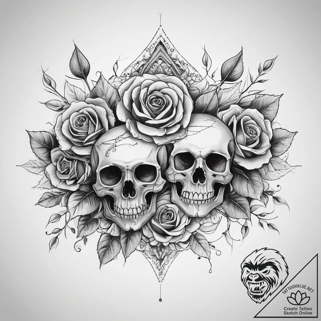 Tattoo sketch hands with a thread, ink illust... - tattoo sketch (№1758117373_0, 17.09.2025 13:56) — tattoovalue.net