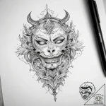 Tattoo sketch fortress, tattoo drawing outlin… – tattoo sketch (№1758118350_0, 17.09.2025 14:12) — tattoovalue.net