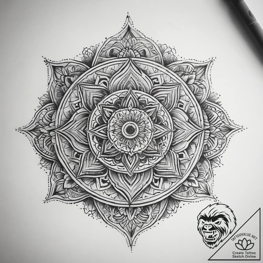 Tattoo sketch emotion, artistic tattoo sketch... - tattoo sketch (№1758118546_0, 17.09.2025 14:15) — tattoovalue.net
