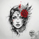Tattoo sketch black, tattoo line art, black a… – tattoo sketch (№1758118741_0, 17.09.2025 14:19) — tattoovalue.net