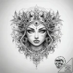 Tattoo sketch dream – tattoo sketch (№1758120117_0, 17.09.2025 14:41) — tattoovalue.net