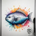 Tattoo sketch sunfish, tattoo flash sheet des… – tattoo sketch (№1758120514_0, 17.09.2025 14:48) — tattoovalue.net