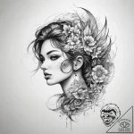 Tattoo sketch sky – tattoo sketch (№1758122106_0, 17.09.2025 15:15) — tattoovalue.net