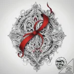Tattoo sketch ribbon tattoo, tattoo flash she… – tattoo sketch (№1758124284_0, 17.09.2025 15:51) — tattoovalue.net