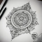 Tattoo sketch sacred narrative, artistic tatt… – tattoo sketch (№1758124677_0, 17.09.2025 15:57) — tattoovalue.net