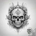 Tattoo sketch stone, ink illustration for tat… – tattoo sketch (№1758127082_0, 17.09.2025 16:38) — tattoovalue.net