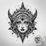 Tattoo sketch cosmic lore, artistic tattoo sk… – tattoo sketch (№1758128489_0, 17.09.2025 17:01) — tattoovalue.net
