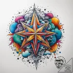 Tattoo sketch cloud and star tattoo, tattoo s… – tattoo sketch (№1758129275_0, 17.09.2025 17:14) — tattoovalue.net