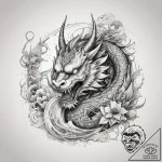 Tattoo sketch cosmic world, ink illustration… – tattoo sketch (№1758130477_0, 17.09.2025 17:34) — tattoovalue.net