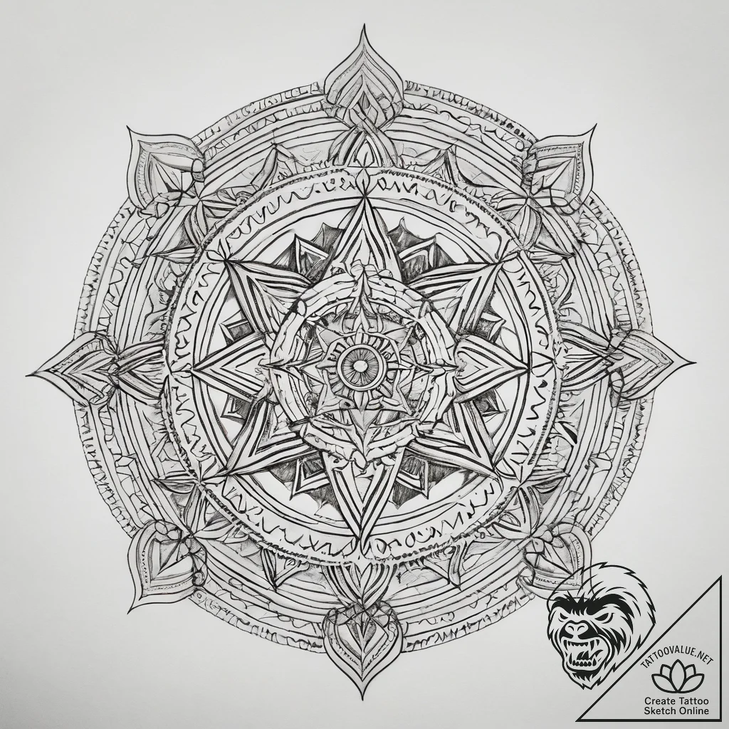 Tattoo sketch spire, concept art for tattoo,... - tattoo sketch (№1758133713_0, 17.09.2025 18:28) — tattoovalue.net