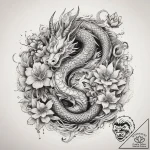 Tattoo sketch sacred soul, tattoo line art, o… – tattoo sketch (№1758136175_0, 17.09.2025 19:09) — tattoovalue.net