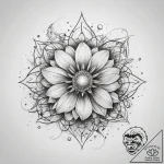 Tattoo sketch cosmos – tattoo sketch (№1758137168_0, 17.09.2025 19:26) — tattoovalue.net