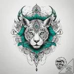 Tattoo sketch green – tattoo sketch (№1758143384_0, 17.09.2025 21:09) — tattoovalue.net
