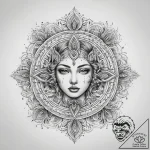 Tattoo sketch cosmic presence, tattoo sketch… – tattoo sketch (№1758148647_0, 17.09.2025 22:37) — tattoovalue.net
