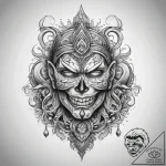 Tattoo sketch divine minister, tattoo sketch… – tattoo sketch (№1758152862_0, 17.09.2025 23:47) — tattoovalue.net