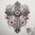 Tattoo sketch pink, tattoo sketch design, on… – tattoo sketch (№1758156046_0, 18.09.2025 00:40) — tattoovalue.net