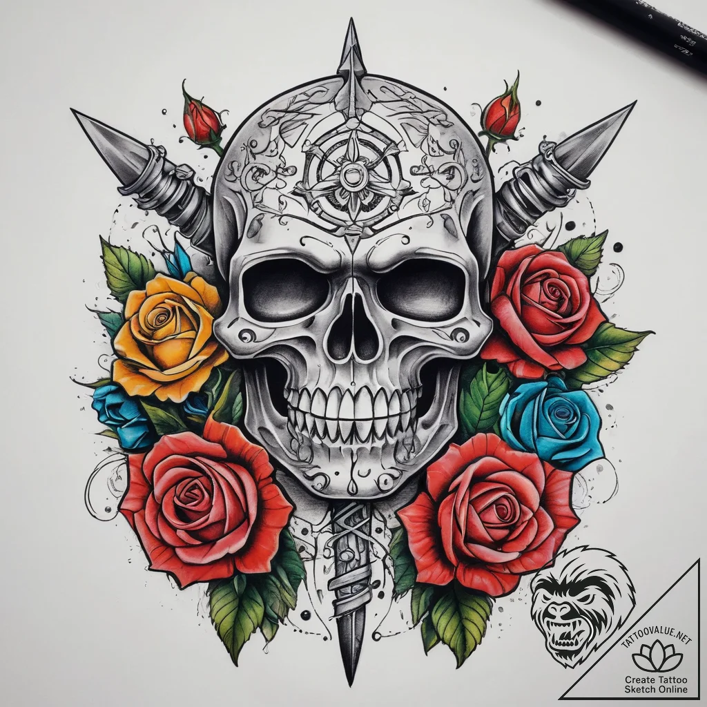 Tattoo sketch goblin dagger, tattoo line art,... - tattoo sketch (№1758161244_0, 18.09.2025 02:07) — tattoovalue.net