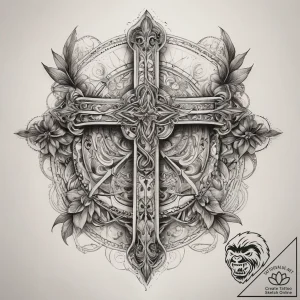 Tattoo sketch weave, ink illustration for tat… – tattoo sketch (№1758163232_0, 18.09.2025 02:40) — tattoovalue.net